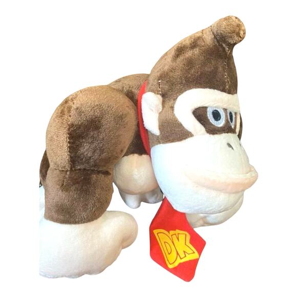 Super Mario Gift Basket | Donkey Kong Plush, Paint Kit, Stickers, Bag & More - Picture 3 of 9